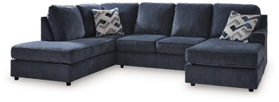 Ashley Albar Place Cobalt 2-Piece Sectional 95302/03/16 on sale at