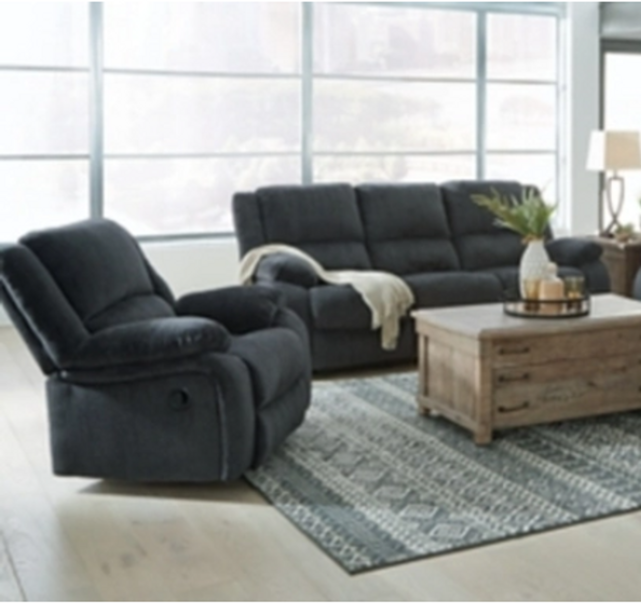 Sofa and Recliner