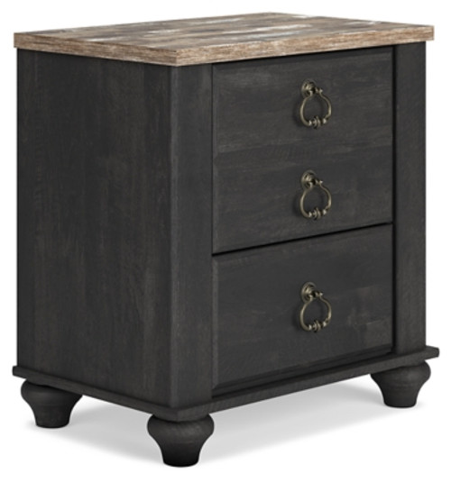 Ashley Nanforth Two-tone Nightstand