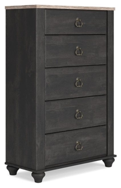 Ashley Nanforth Two-tone Chest of Drawers