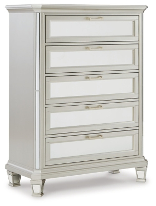 Ashley Lindenfield Silver Chest of Drawers
