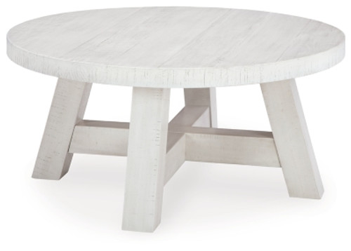 Ashley Jallison Off White Coffee Table