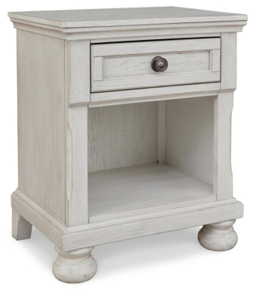 Ashley Robbinsdale Antique White 2 Drawer Nightstand