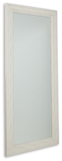 Ashley Jacee Antique White Floor Mirror