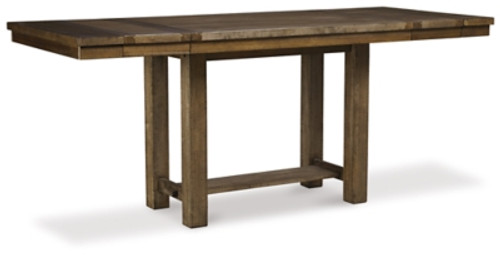 Ashley Moriville Grayish Brown Counter Height Dining Extension Table