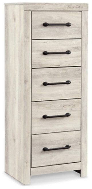 Ashley Cambeck Whitewash Narrow Chest of Drawers