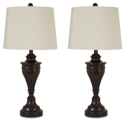 Ashley Darlita Bronze Finish Table Lamp (Set of 2)