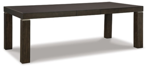 Ashley Hyndell Dark Brown Dining Extension Table