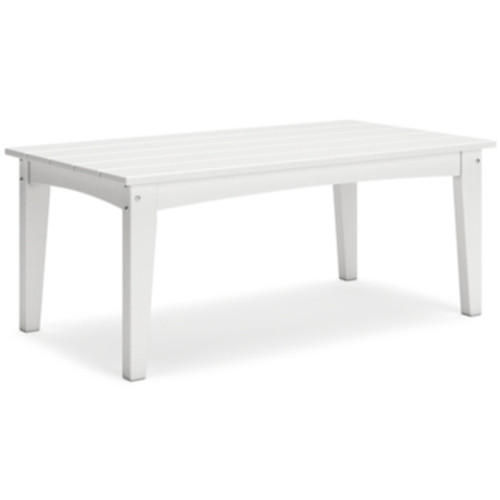 Ashley Hyland wave White Outdoor Coffee Table