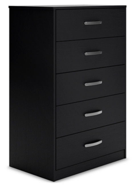 Ashley Finch Black Chest of Drawers