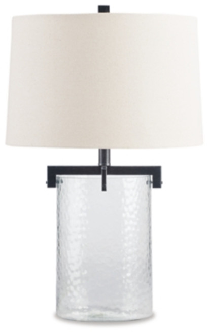 Ashley Fentonley Clear Antique Black Table Lamp