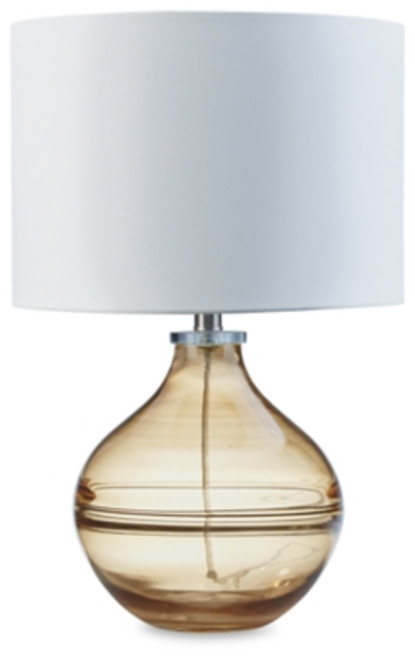 Ashley Lemmitt Navy Table Lamp