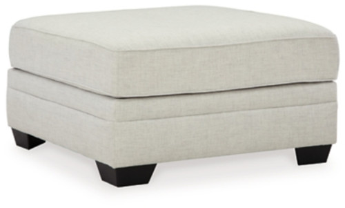 Ashley Huntsworth Dove Gray Oversized Accent Ottoman