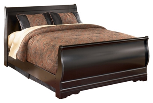 Ashley Huey Vineyard Black Full Sleigh Bed