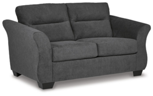 Ashley Miravel Gunmetal Loveseat