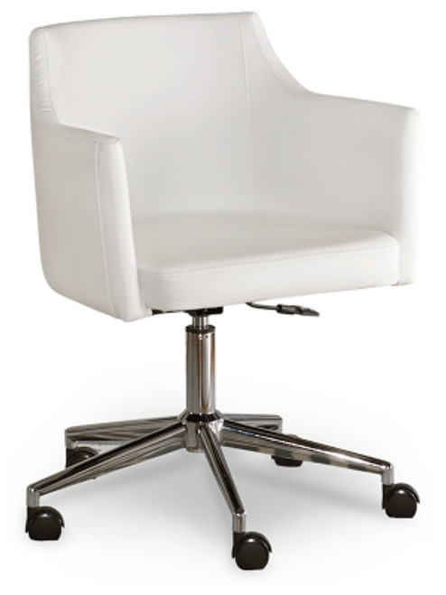 Ashley Baraga White Home Office Desk Chair