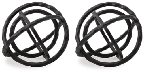 Ashley Barlee Black Sculpture (Set of 2)