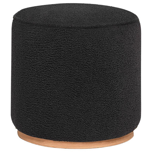 Coaster OTTOMAN Black Transitional