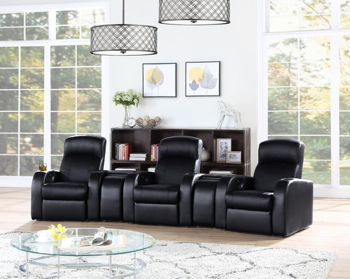 Coaster Cyrus 5 PC THEATER SEATING 4R