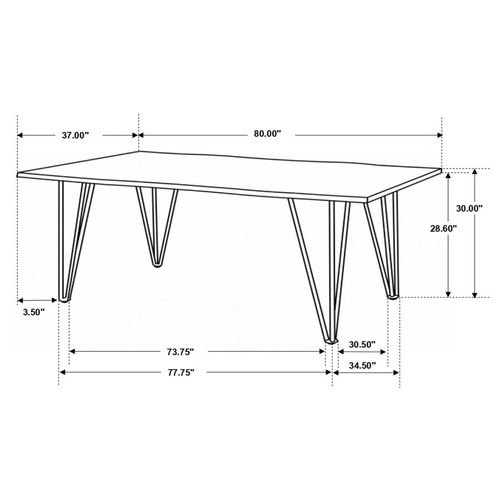 Coaster Neve DINING TABLE