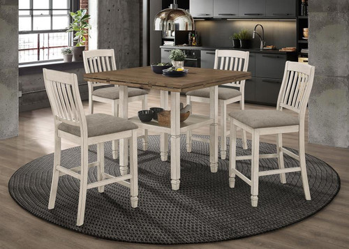 Coaster Sarasota 5 PC COUNTER HEIGHT DINING SET