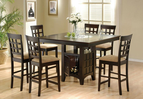 Coaster Gabriel 7 PC COUNTER HEIGHT DINING SET