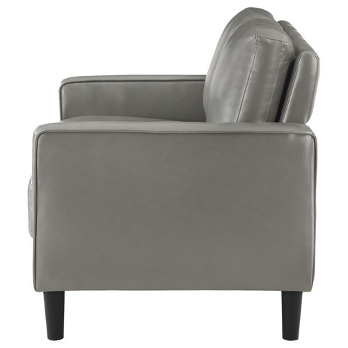 Coaster LOVESEAT Grey Upholstered
