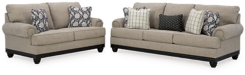 Ashley Elbiani Alloy Sofa and Loveseat