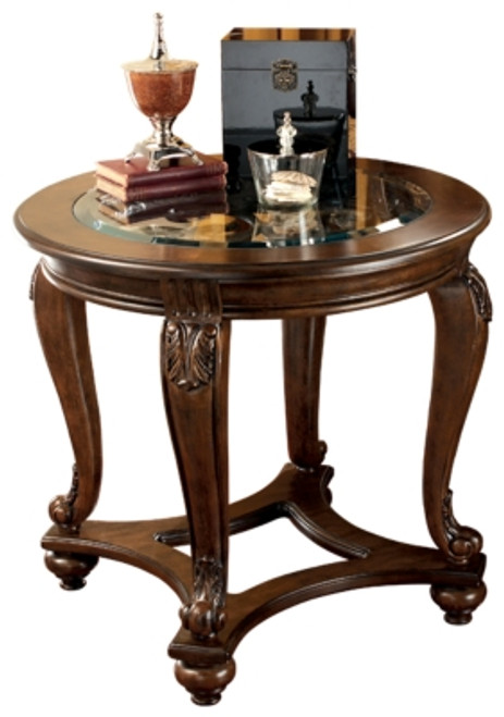 Ashley Norcastle Dark Brown 2 End Tables