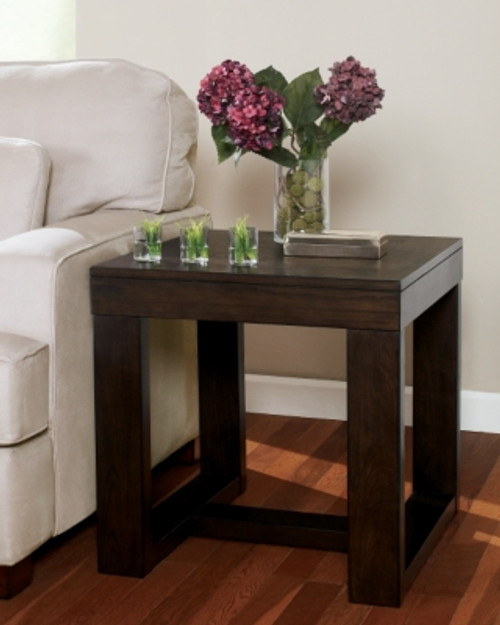 Ashley Watson Dark Brown 2 End Tables