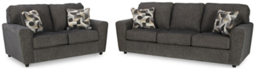 Ashley Cascilla Slate Sofa and Loveseat