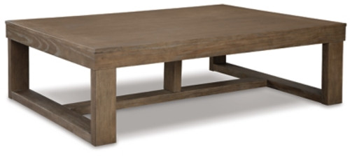 Ashley Cariton Gray Coffee Table with 1 End Table