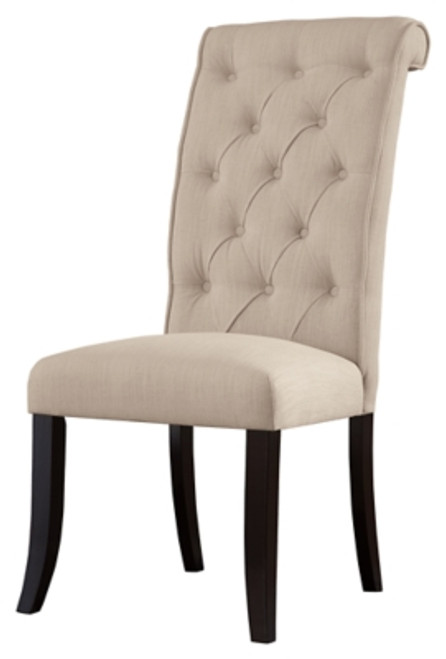 Ashley Tripton Linen 2-Piece Dining Room Chair