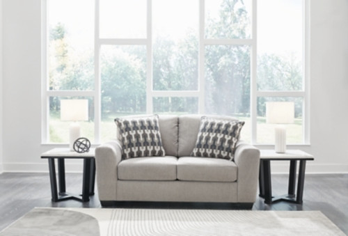 Ashley Avenal Park Flannel Loveseat