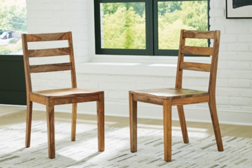 Ashley Dressonni Brown Dining Chair (Set of 2)