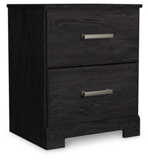 Ashley Belachime Black Nightstand