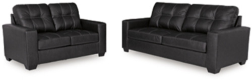 Benchcraft Barlin Mills Carbon Sofa and Loveseat