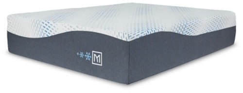 Ashley Millennium Luxury Plush Gel Latex Hybrid White Mattress with Adjustable Base M508/71/M9X8/72