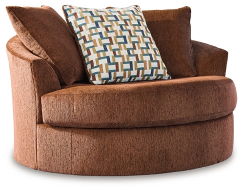 Ashley Laylabrook Spice Oversized Swivel Accent Chair on