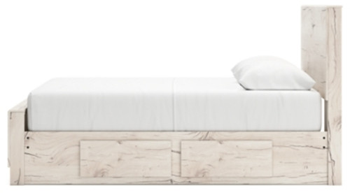 Ashley Lawroy Light Natural Queen Panel Bed with Dresser B100/13/B2310/54/57/60(2)/31