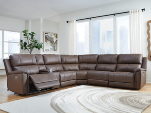 Ashley Beryton Anchor 6-Piece Power Reclining Sectional