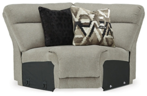 Ashley Colleyville Stone 6-Piece Power Reclining Sectional with Chaise
