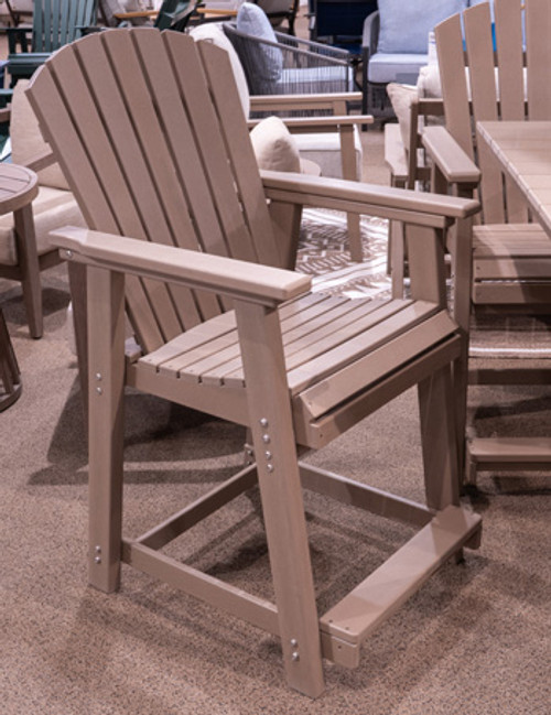 Ashley Sandy Dune Medium Brown Outdoor Counter Height Bar Stool (Set of 2)