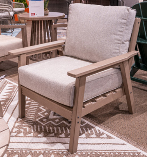 Ashley Cliffs Beach Driftwood Outdoor Lounge Chair with Cushion (Set of 2)