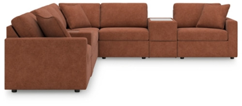 Ashley Modmax Spice 8-Piece Sectional