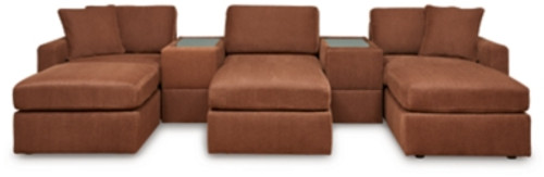 Ashley Modmax Spice 5-Piece Sectional with Ottoman
