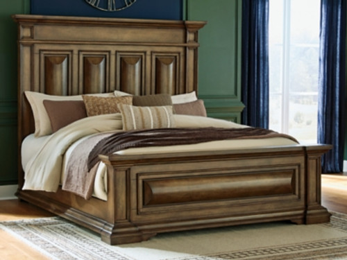 Ashley Channley Brown King Panel Bed