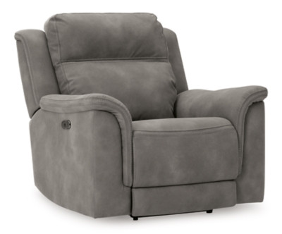 Ashley Next-Gen DuraPella Slate Power Reclining Sofa, Loveseat and Recliner