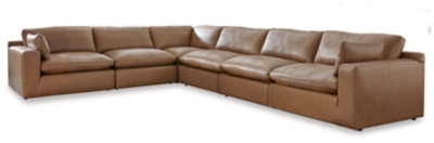 Ashley Emilia Caramel 6-Piece Sectional