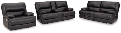 Mountainous Eclipse Sofa, Loveseat and Recliner